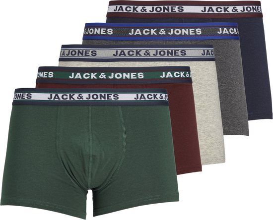 JACK&JONES ADDITIONALS JACOLIVER TRUNKS 5 PACK NOOS Men's Boxers - Size M