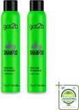 Got2B 2 x Shampooing sec Extra Fresh - 200 ml