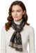 GUESS Salzburg 4G Vrouwen Colsjaal Katoen Grijs Paisley