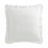 Room99 Molly Sierkussensloop 45x45 cm met ruches - Wit