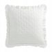 Room99 Molly Sierkussensloop 45x45 cm met ruches - Wit