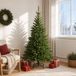 vidaXL Kunstmatige Inklapbare Kerstboom 180 cm PVC en Metaal Groen