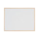 Bi-Office Magnetisch Whiteboard met Grenenhouten Frame 90x60cm