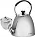 Klausberg 7456 Theekan met Zeef - 1.1 Liter - RVS - Zilverkleurig