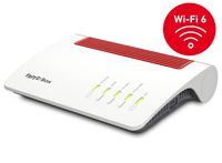FRITZ!Box 7590 AX - Routeur Wi-Fi 6 - Double bande - Gigabit Ethernet - RNIS - ADSL2+ / VDSL - Blanc