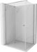 Mexen Mist-F paroi de douche pliable gauche 105 x 110 cm, transparent, chrome