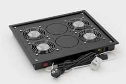 Equip Free standing cabinet fan unit, 4 fans - Grijs