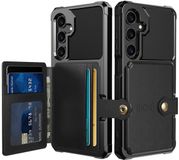 Selected by GSMpunt.nl Samsung Galaxy A26 Portemonnee Hoesje met Pasjeshouder - Zwart