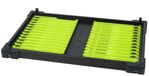 Matrix Fishing Bac de rangement pour moulinets de pêche Onderlijnenbox Vert,Noir 180 mm
