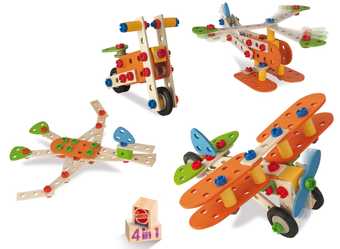 Heros Bouwspeelgoed - 100039031 - Meerkleurig