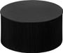 Lewis & Loft Salontafel Lonne - FSC® mangohout - Rond ⌀70 cm - Zwart