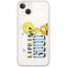ERT GROUP mobiel telefoonhoesje voor Iphone 13 MINI origineel en officieel erkend Looney Tunes patroon Tweety 016 optimaal aangepast aan de vorm van de mobiele telefoon, gedeeltelijk bedrukt