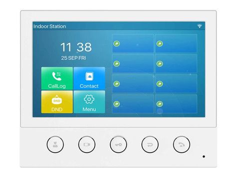 Fanvil i53W binnenmonitor SIP PoE (zonder voeding), wit