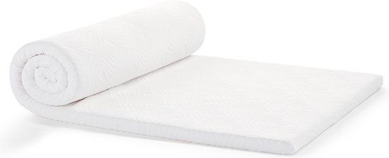 TEMPUR EASE Topper Topdekmatras 90 x 200 x 3 cm – Traagschuim topper voor comfort en ondersteuning - Afritsbaar matrashoes