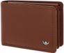 Golden Head Leren portemonnee Polo RFID Protect Minischeintasche 1040 Cognac