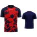 Givova Sportshirt Art Interlock Rood-blauw Rood - L