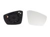 ALKAR Verre de rétroviseur, rétroviseur extérieur 6432531 droit, convexe | Compatible avec : SKODA OCTAVIA III, OCTAVIA III Combi, VW T-ROC, T-ROC Cabriolet