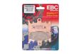 EBC Fa-hh Series Fa630hh Plaques de frein frittées Noir
