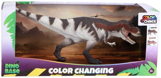 Dino Base T-Rex kleurveranderende dino figuur multicolor