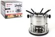 Quttin Multifunctionele Fondue - RVS - Rond - 2L - 6 Fonduevorkjes