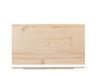 Home Noedelplank van massief hout, 100 x 55 cm
