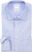 OLYMP Luxor comfort fit overhemd - lichtblauw met wit geruit (contrast)