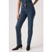 Levi's Wedgie Slim Jeans W24L32 Blauw