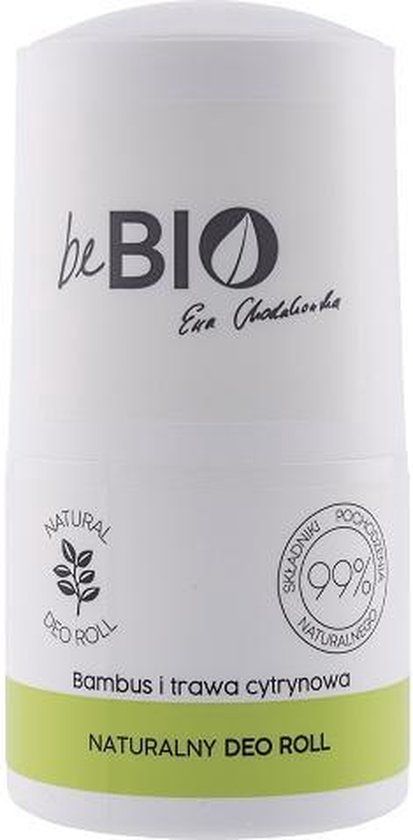 BEBIO ACTIVE COSMETICS MIND NETWORK INSPIRE Natuurlijke Deodorant Roll-on Bamboe & Citroengras 50ml