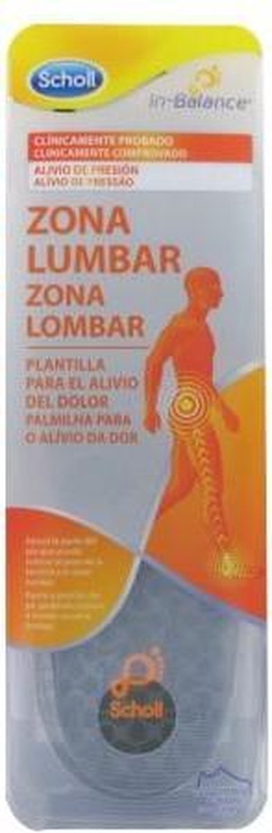 Scholl Dr Plantilla Lumbar Talla M 1 Par