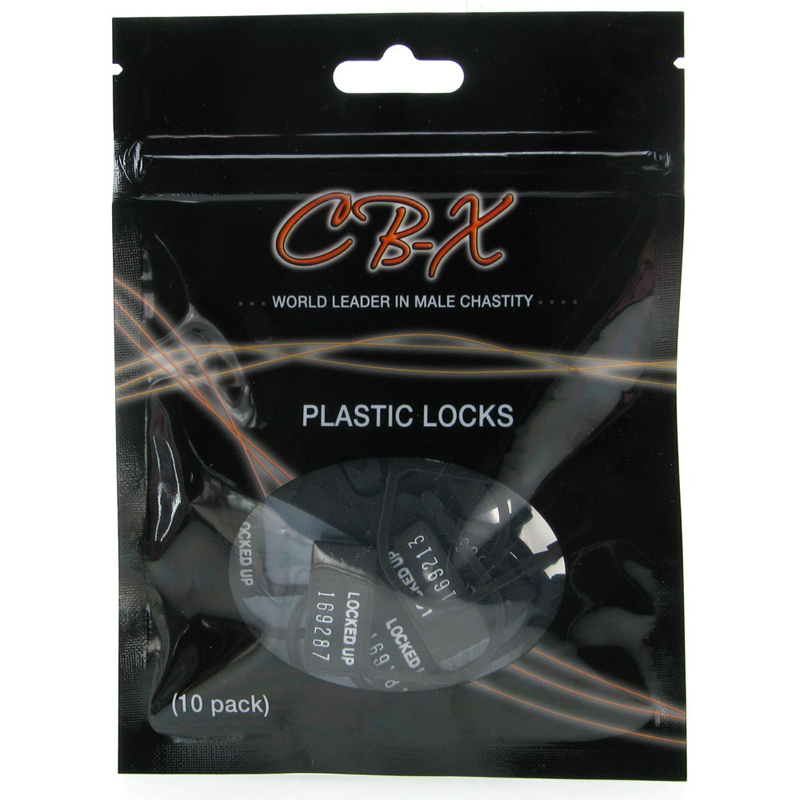 CB-X Plastic Hangslotjes 10 Stuks