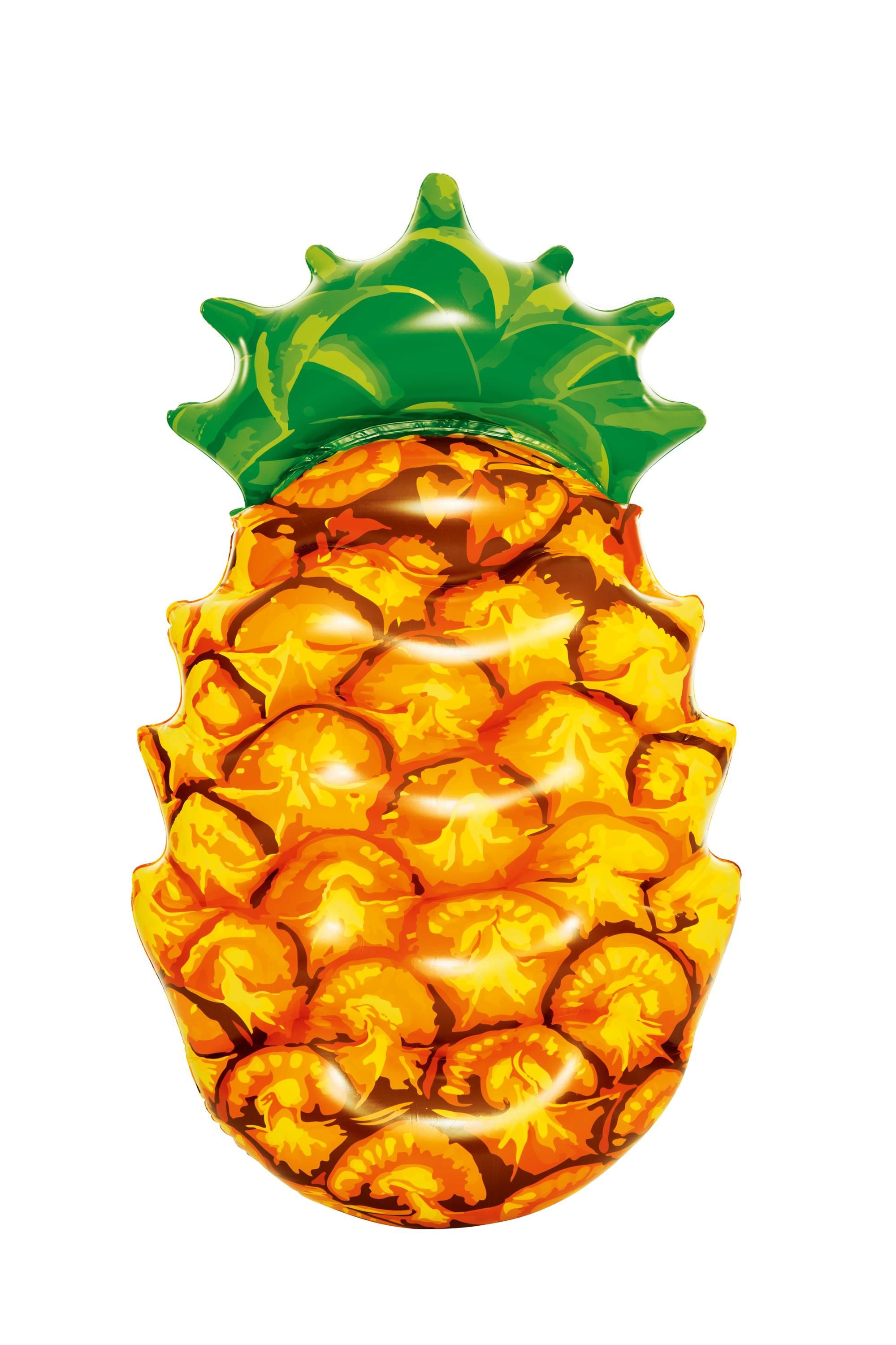 Bestway Luchtbed ananas - 91 x 23 cm - Unisex