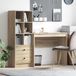Prolenta Maison Exclusive - Tafel met lade, 2 stuks, Sonoma eikenhout