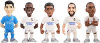 MINIX - Real Madrid - Pakje van 5 (Courtois/Vinicius/Bellingham/Carvajal/Mbappé) Statue 7cm