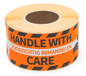 Rillprint Waarschuwingsetiketten - Voorzichtig behandelen (250 stuks)
