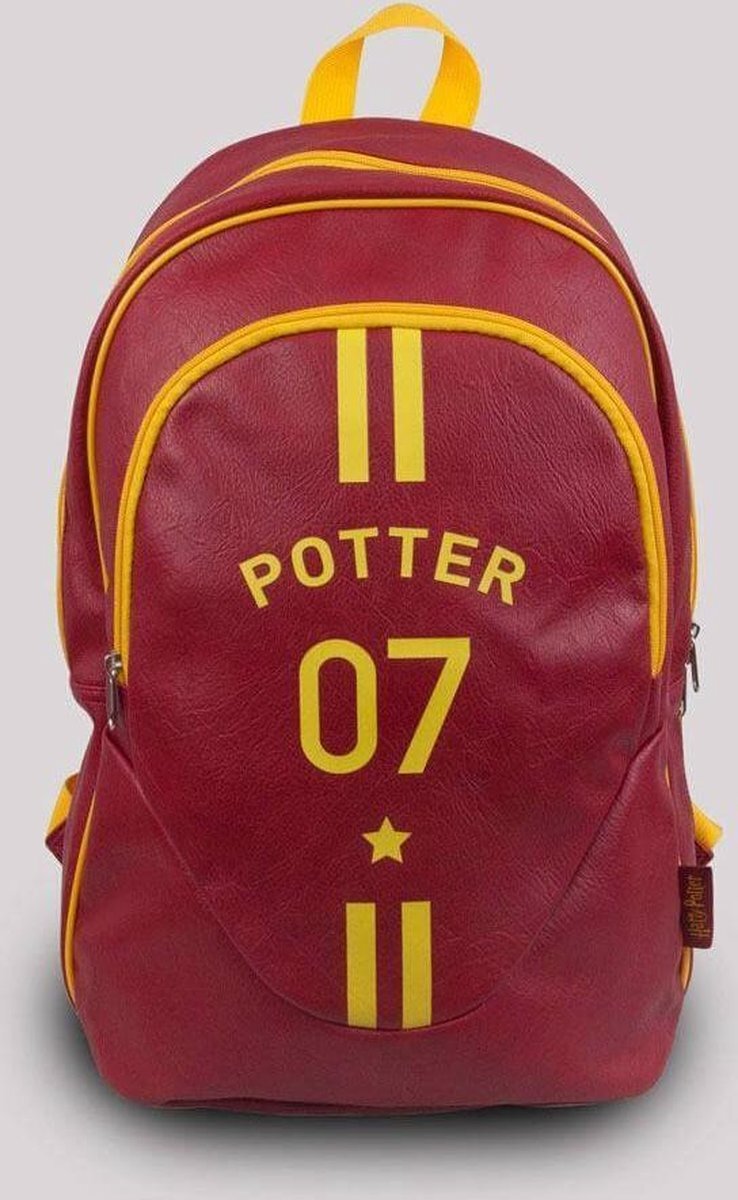 Groovy Harry Potter Quidditch Burgandy Yellow Backpack