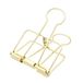 Extra Grote Binder Clips 6,5 cm, Grote Papieren Klemmen Goud voor Kantoor Schoolbenodigdheden (15 stuks)