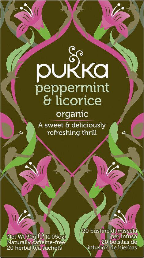 Pukka Herbs Pukka Thee Peppermint Licorice