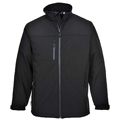 Portwest TK50 Softshell Jack 3 - Zwart - 5XL