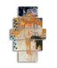 Homemania Wandfoto, geïnspireerd door de auteurs, 5-delig, kunst en graffiti, voor woonkamer, slaapkamer, meerkleurig, 95 x 0,3 x 60 cm, -HM205MDF261, MDF