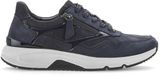 Gabor Rollingsoft Sneaker Blauw Nubuck Combi 76.896.46