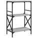 VidaXL Boekenkast 4-laags 59x35x90,5 cm bewerkt hout grijs sonoma