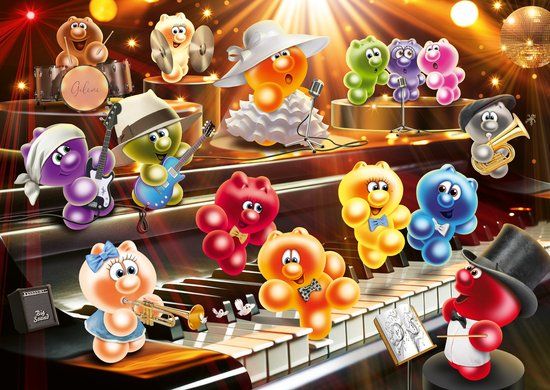 Ravensburger Gelini muziek maken legpuzzel 1000 stukjes