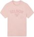 Silbon T-shirt à logo moyen pour homme Rose L