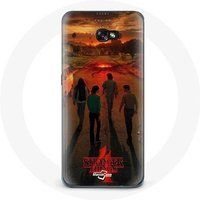 Maniacase Hoesje voor Samsung Galaxy A5 2016 Stranger Things Seizoen 4 Poster Art New Theory Crew