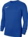 Nike Park VII LS Shirt Heren Blauw Polyester Lange Mouw Maat L