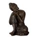 Zen Light Zen'Light Thaise Boeddhabeeld Feng Shui Lucky Charm - Zen cadeau-idee - kantoordecoratie, slaapkamer, woonkamer enz. - Hoogte: 18 cm - bronskleur, hars, 13 x 12 x 20 cm