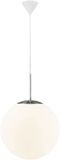 Nordlux Lampe suspendue Café Verre blanc E27 30x44 cm