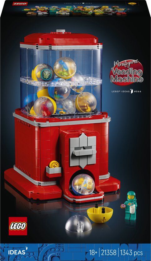 LEGO® Ideas Minifigurenautomaat - Minifigure Vending Machine - 21358