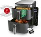 GOURMETmaxx FryUp Verticale heteluchtfriteuse met dubbele kamer