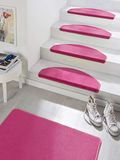 Hanse Home Trapmatten Fancy - roze, ca. 23x65cm 15 stuks